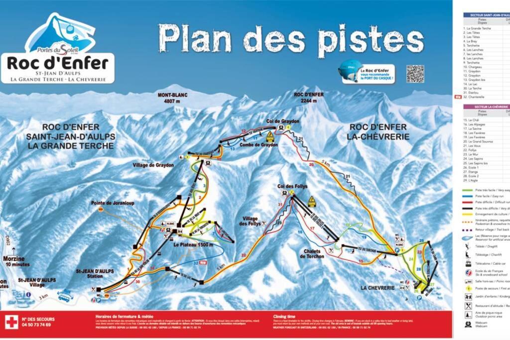 Le Pied Des Pistes A13, Joli Studio Tout Confort 4 Pers, Vue Vallee Imprenable, Draps Non Compris Saint-Jean-d'Aulps Bagian luar foto