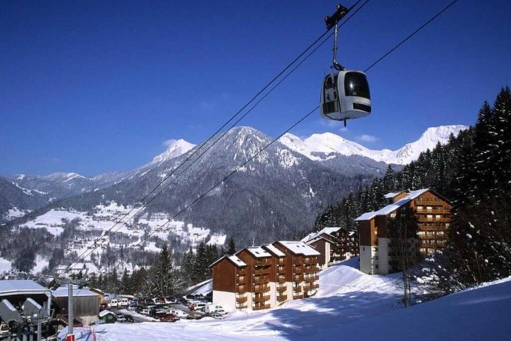 Le Pied Des Pistes A13, Joli Studio Tout Confort 4 Pers, Vue Vallee Imprenable, Draps Non Compris Saint-Jean-d'Aulps Bagian luar foto